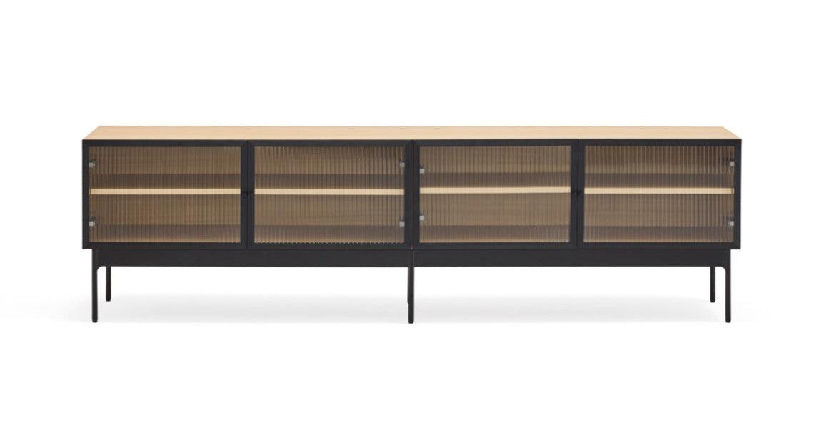 RTV cabinet BLUR oak wood - Eye on Design