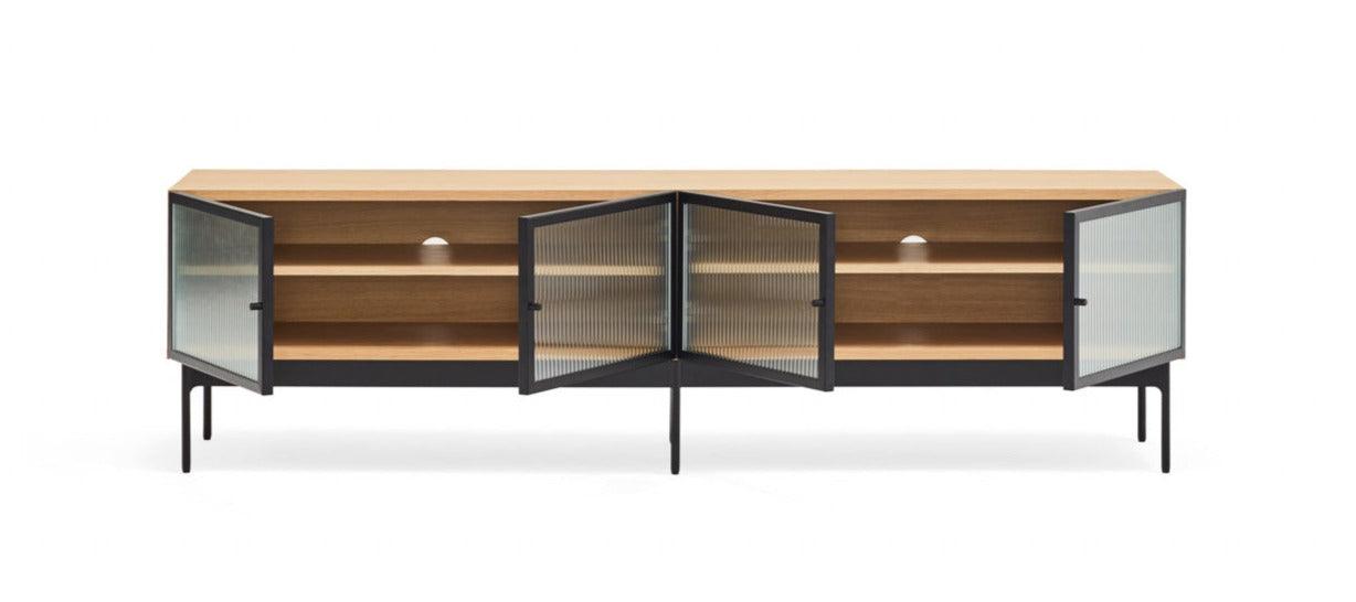 RTV cabinet BLUR oak wood - Eye on Design