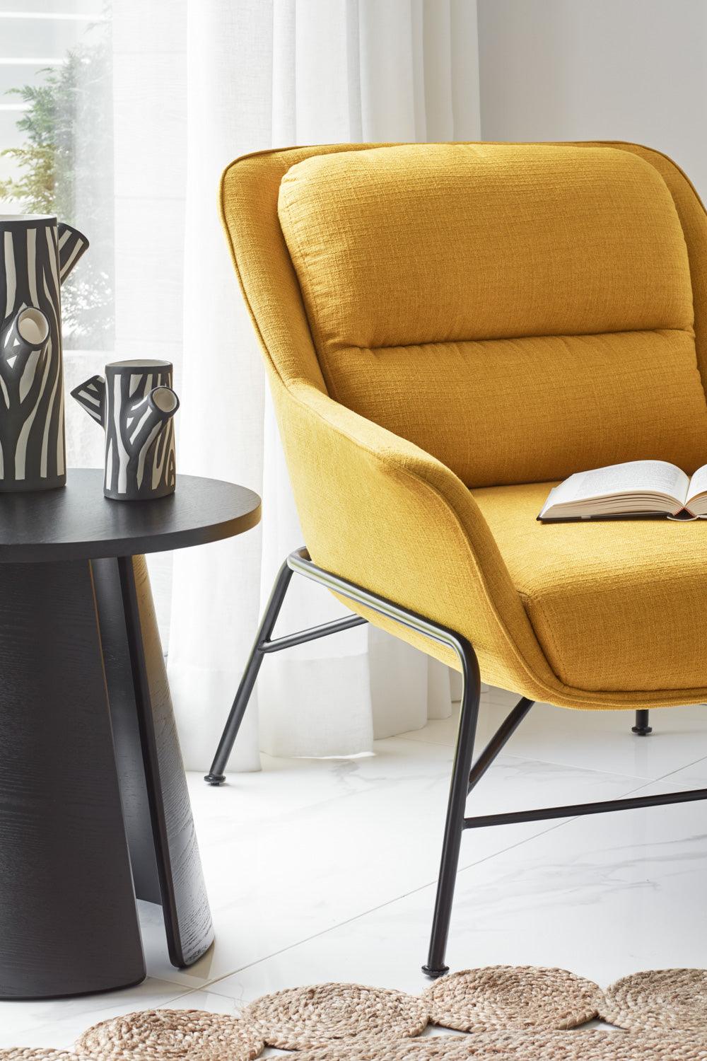 SADIRA armchair mustard - Eye on Design