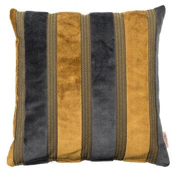 SCOTT cushion yellow/grey, Dutchbone, Eye on Design