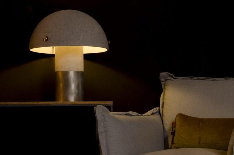 SFERA TABLE concrete table lamp - Eye on Design