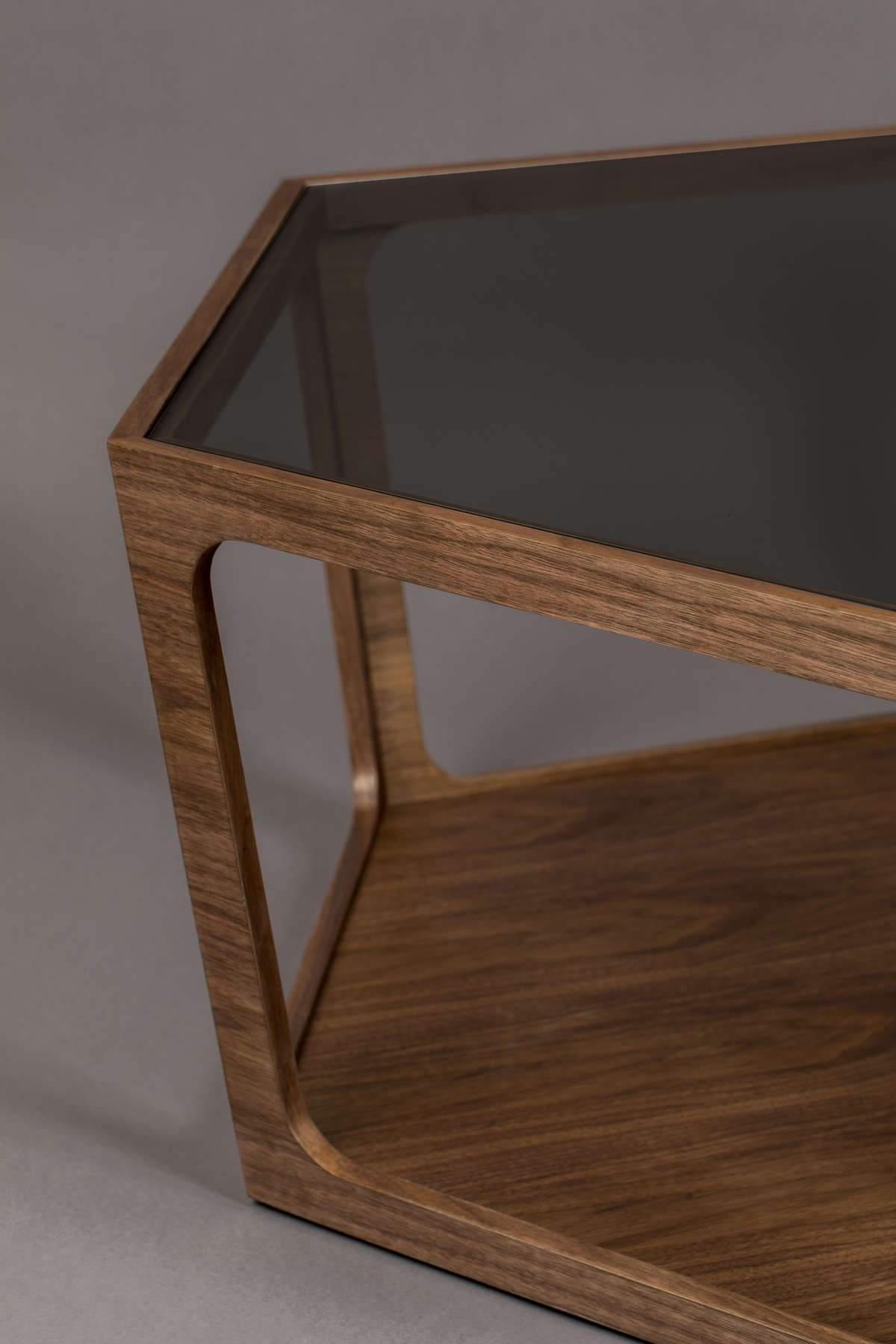 SITA coffee table walnut, Dutchbone, Eye on Design