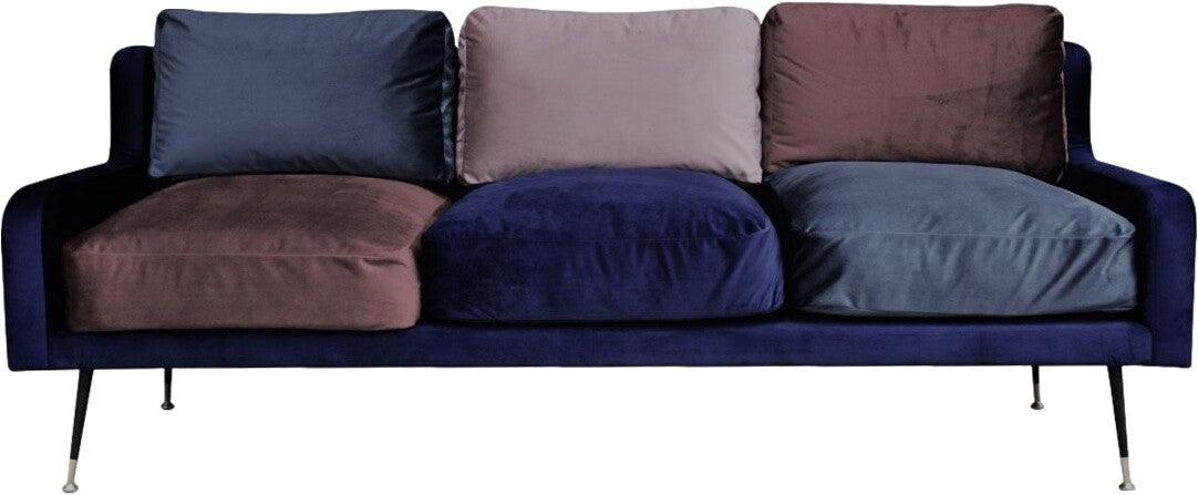 Sofa PLUM 4 blue, Happy Barok, Eye on Design