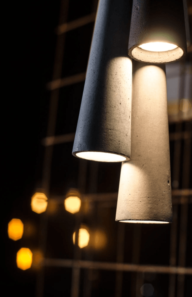 SOPEL concrete pendant lamp - Eye on Design