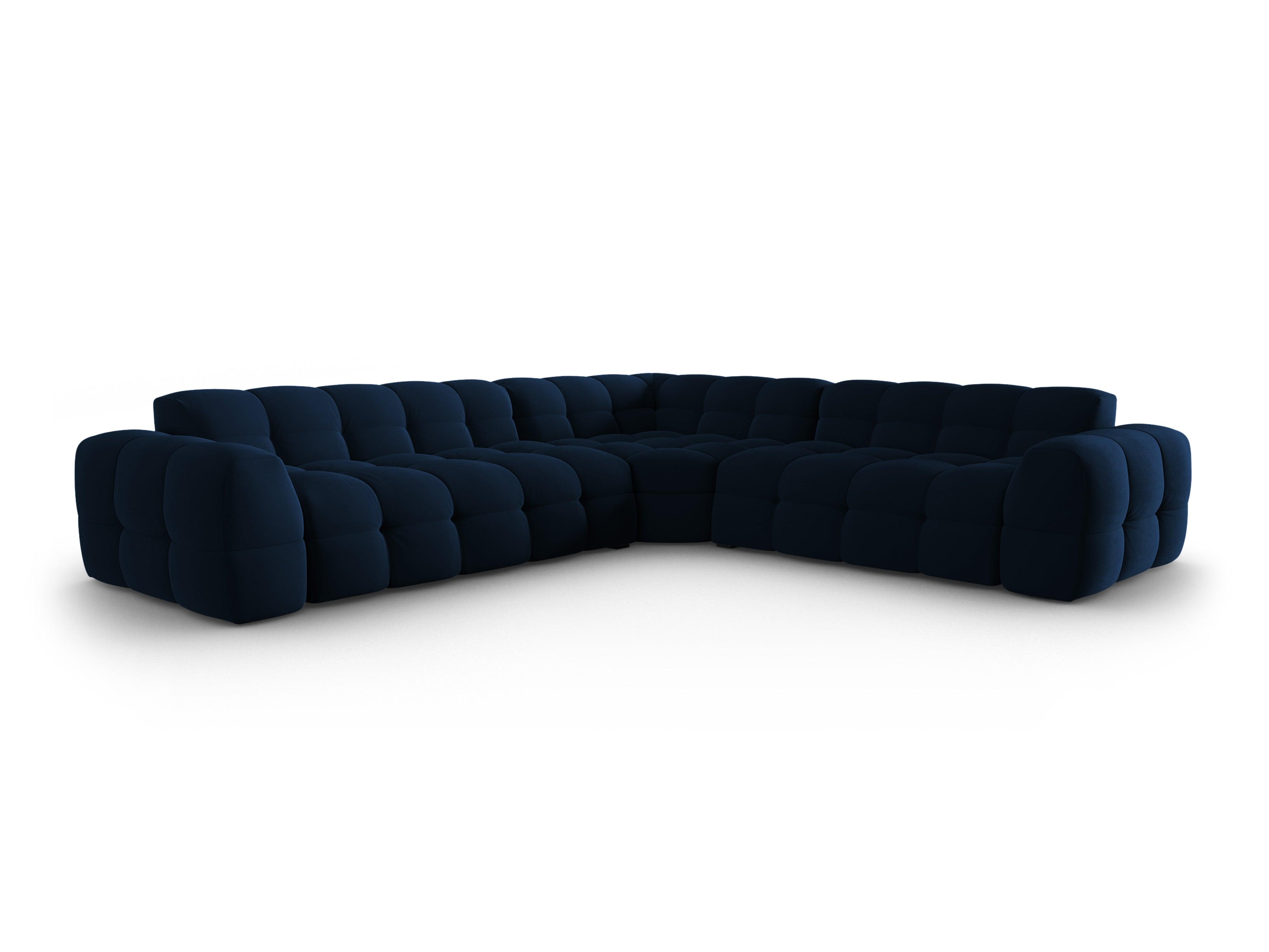 Velvet Symmetrical Corner Sofa, "Nino", 5 Seats, 294x294x68
Made in Europe, Maison Heritage, Eye on Design