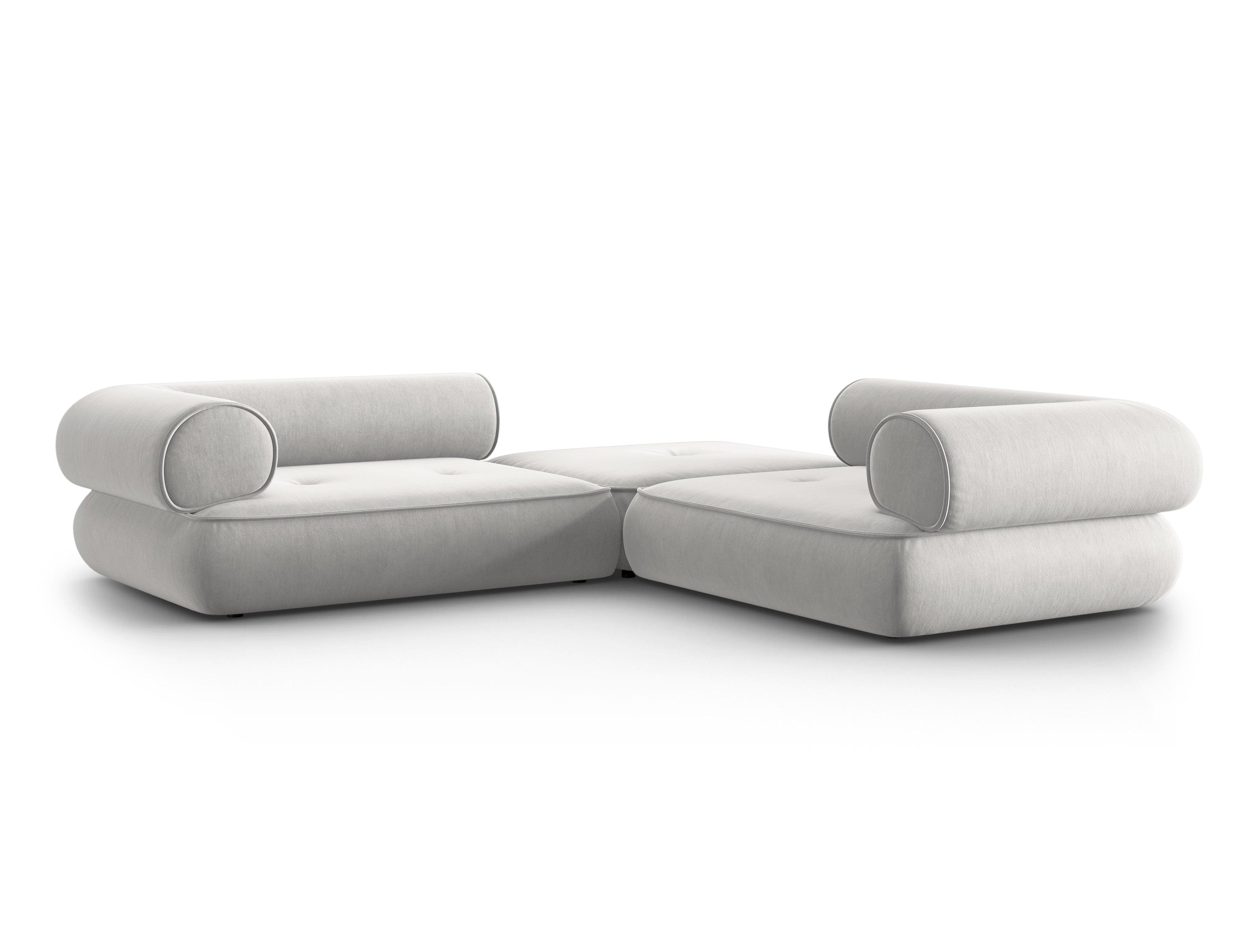 Symmetrical Corner Sofa, "Lily", 5 Seats, 246x246x74
 Made in Europe, Maison Heritage, Eye on Design