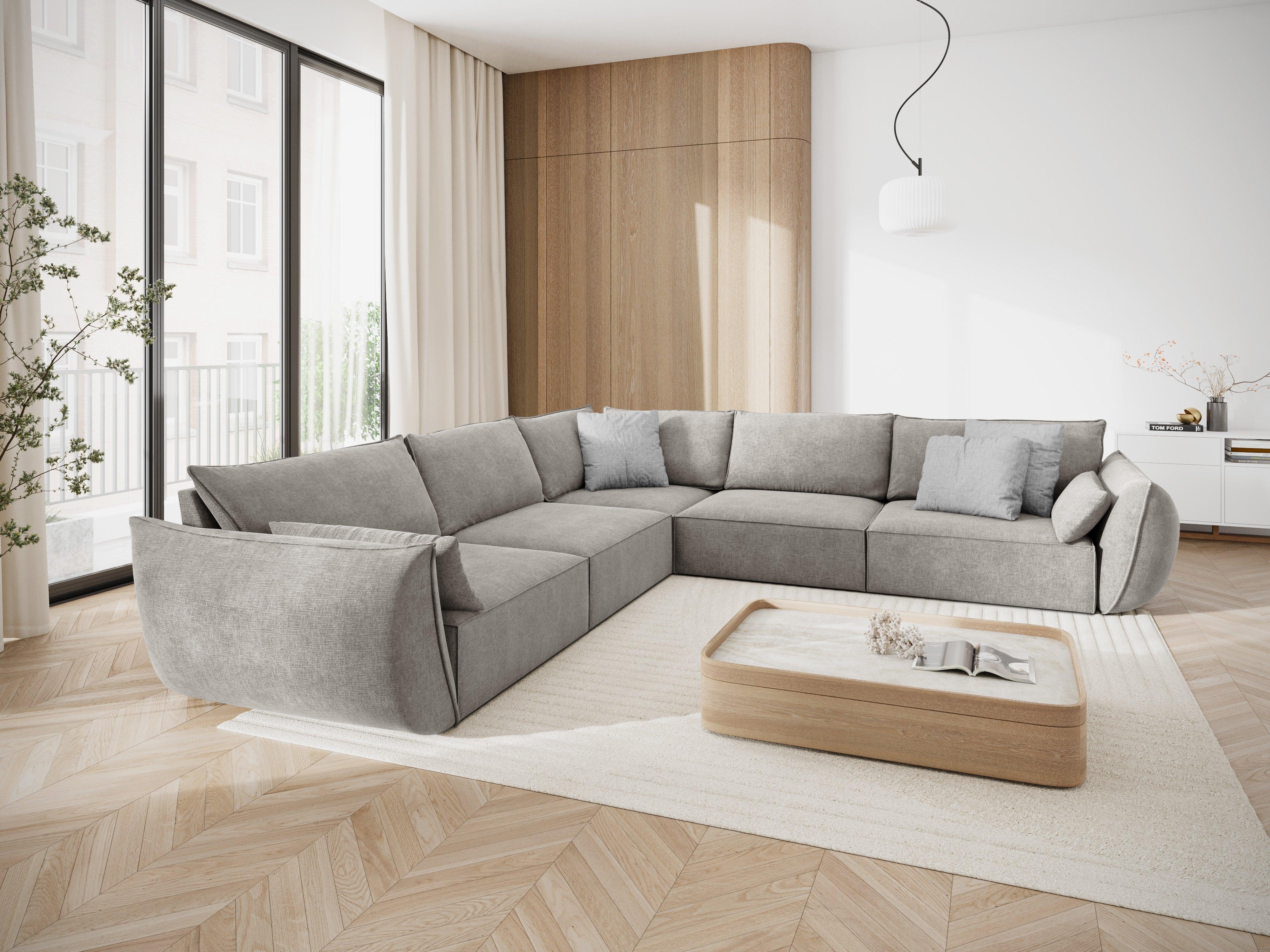 Symmetrical Corner Sofa, "Vanda", 7 Seats, 286x286x85
Made in Europe, Mazzini Sofas, Eye on Design