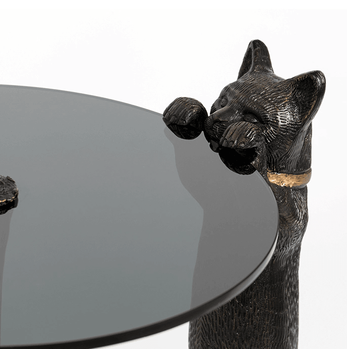 Table NO GIRLFRIEND NO PROBLEM black, Bold Monkey, Eye on Design