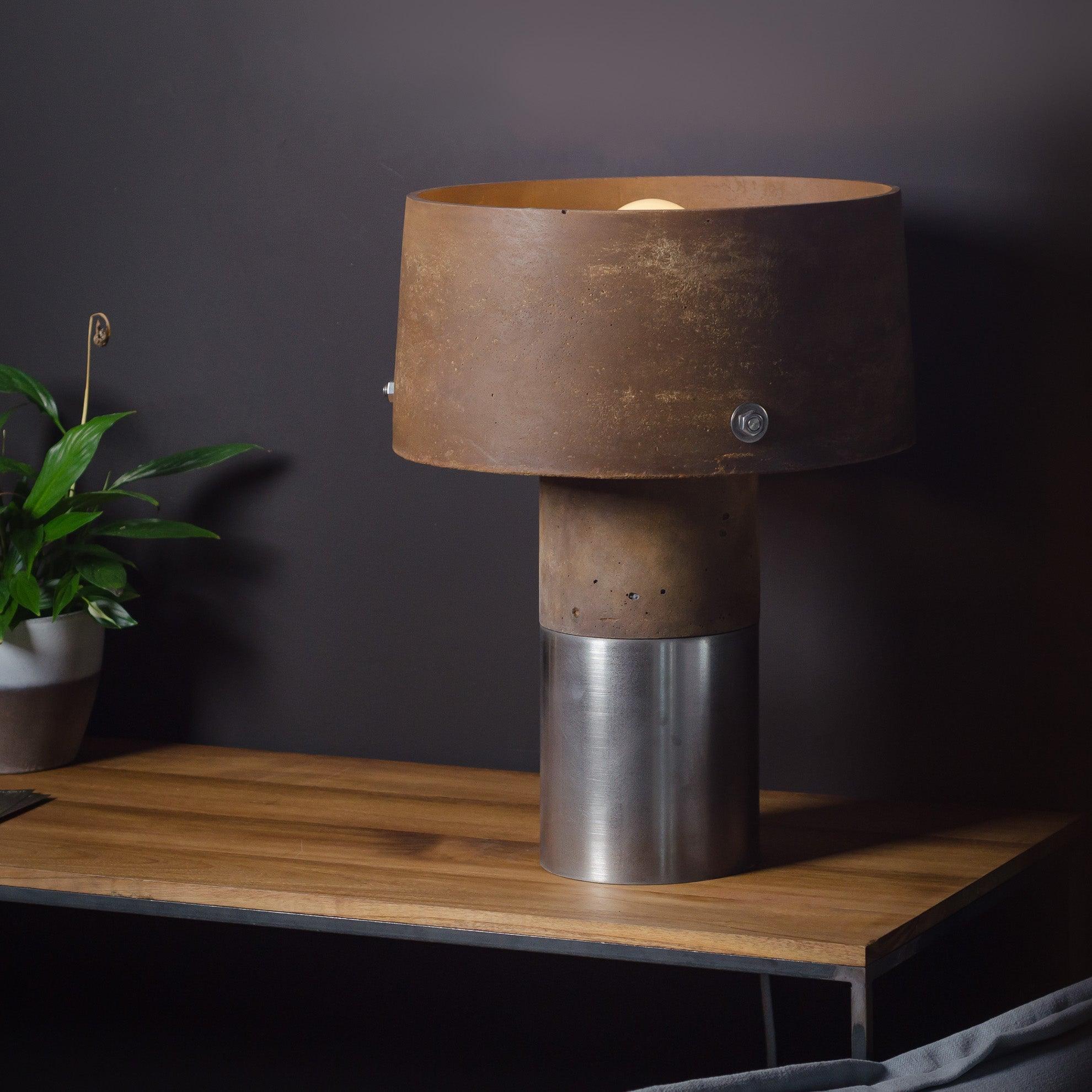 TALMA TABLE concrete table lamp - Eye on Design