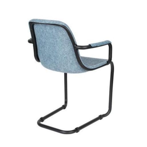 THIRSTY chair with armrests blue - Eye on Design