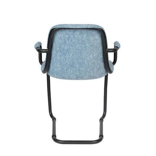 THIRSTY chair with armrests blue - Eye on Design