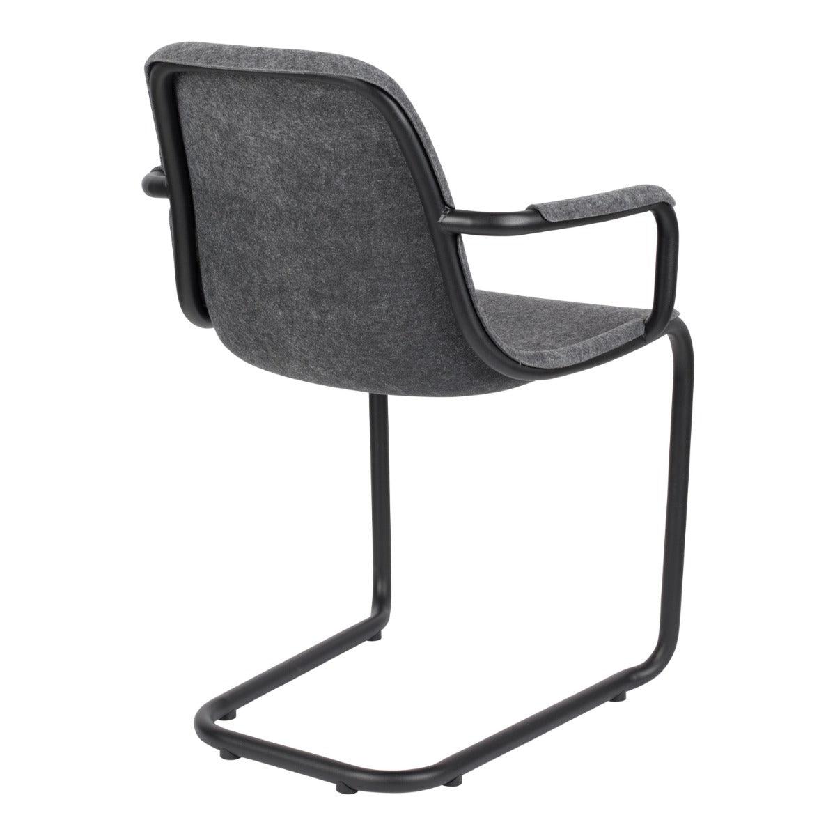 THIRSTY chair with armrests graphite - Eye on Design