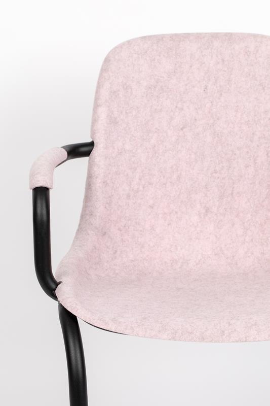 THIRSTY chair with armrests pink, Zuiver, Eye on Design