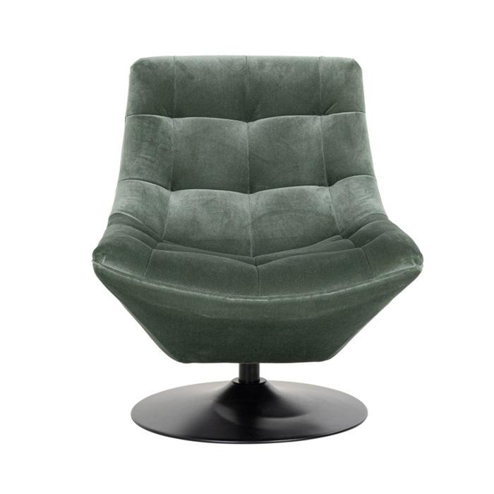 TRENTO swivel armchair green - Eye on Design