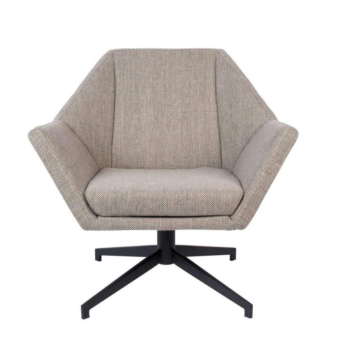 UNCLE JESSE lounge chair grey, Zuiver, Eye on Design