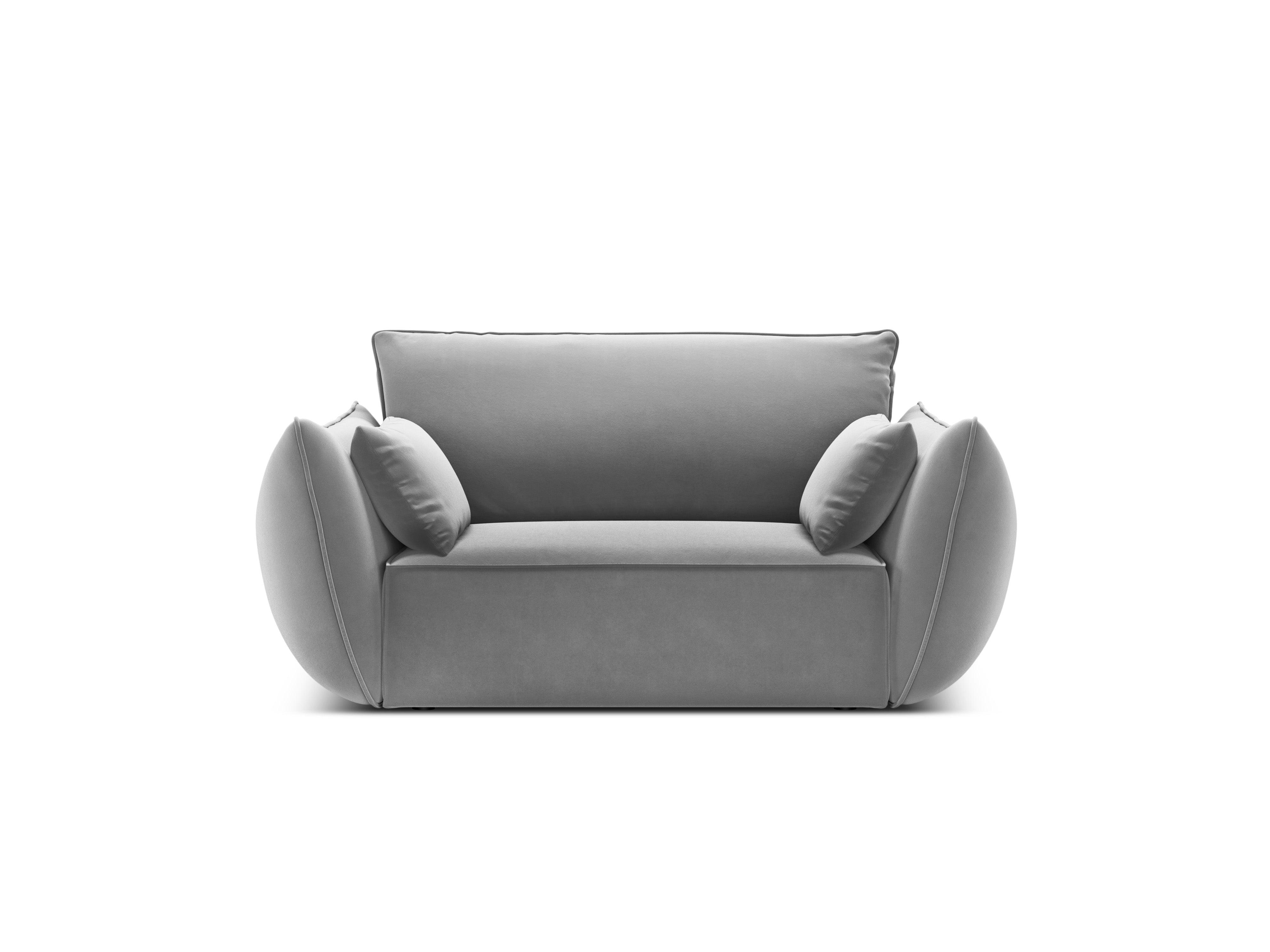 Velvet Armchair, "Vanda", 1 Seat, 128x100x85
Made in Europe, Mazzini Sofas, Eye on Design