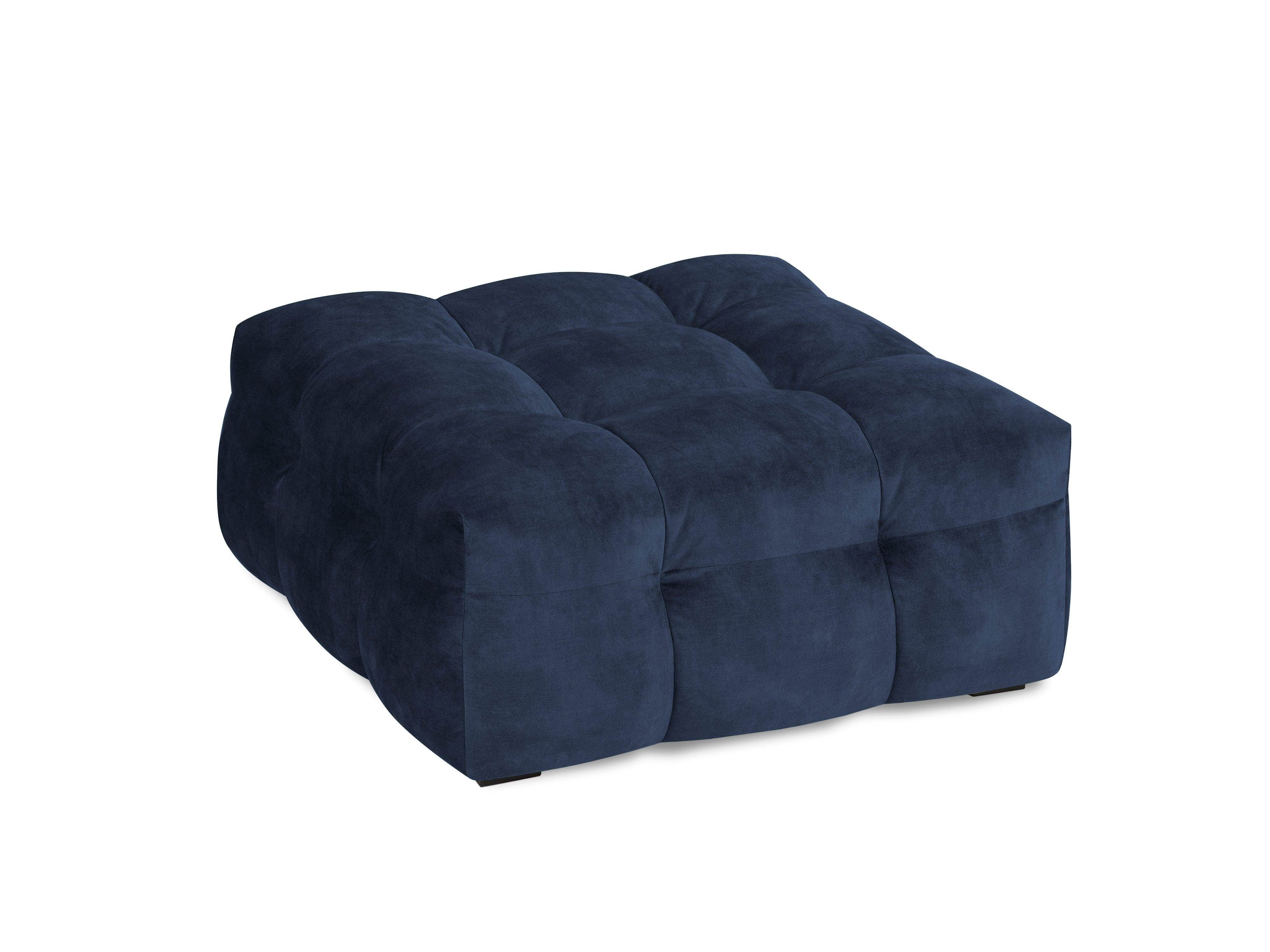 Velvet pouffe VESTA royal blue - Eye on Design