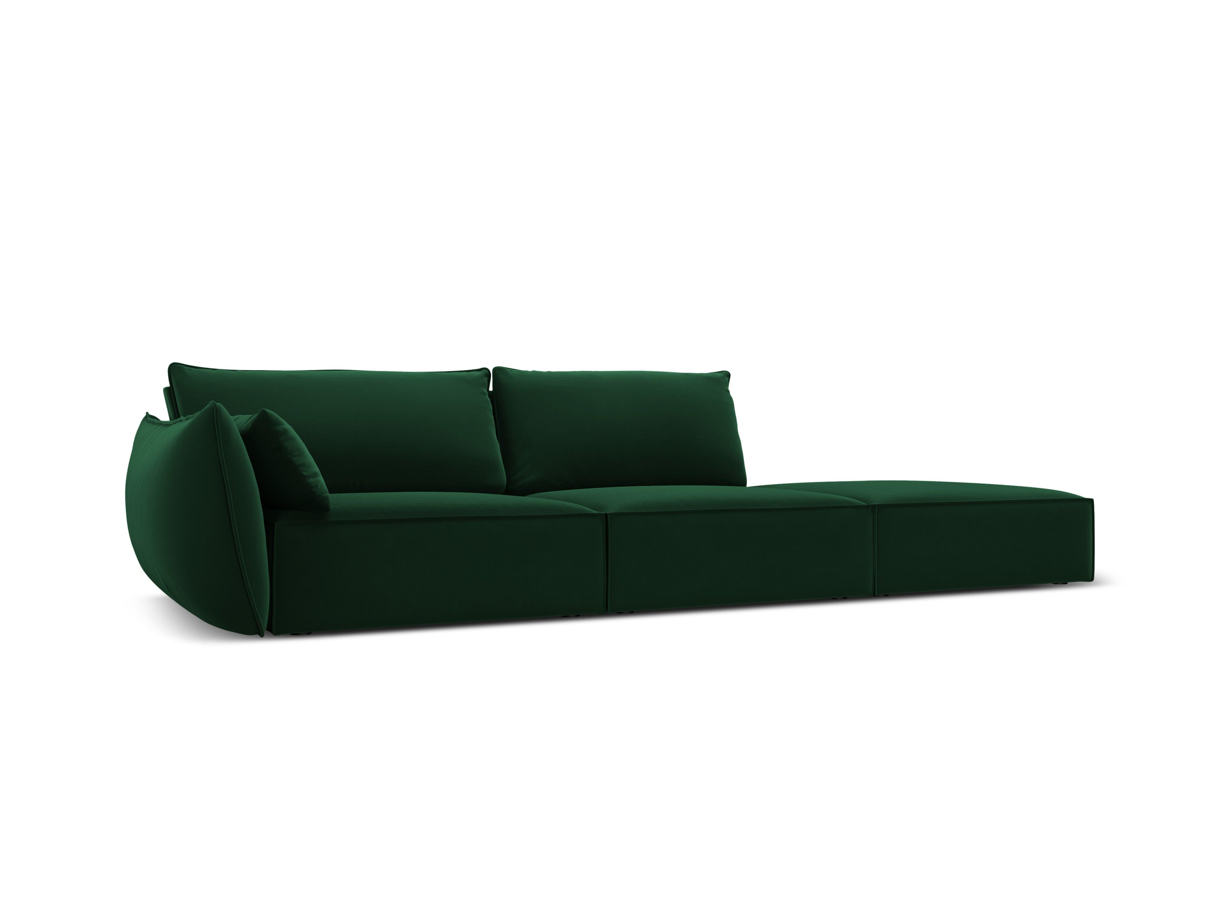 Right Velvet Sofa, "Vanda", 4 Seats, 286x100x85
Made in Europe, Mazzini Sofas, Eye on Design