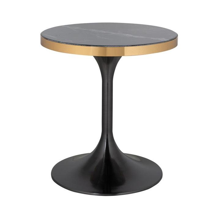 VENICE side table black marble - Eye on Design