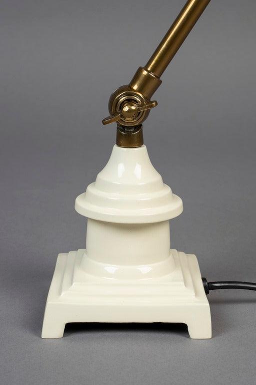 VERONA desk lamp brass, Dutchbone, Eye on Design