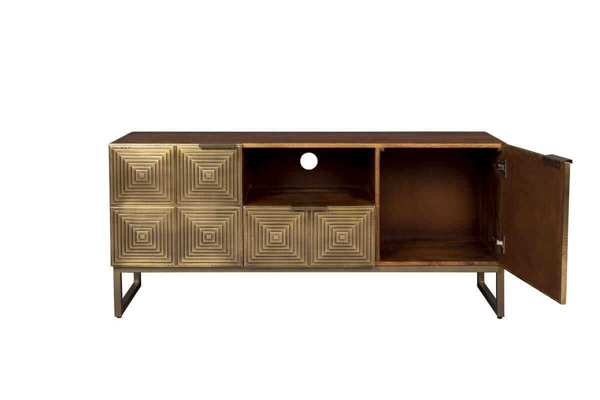 VOLAN sideboard in mango wood, Dutchbone, Eye on Design