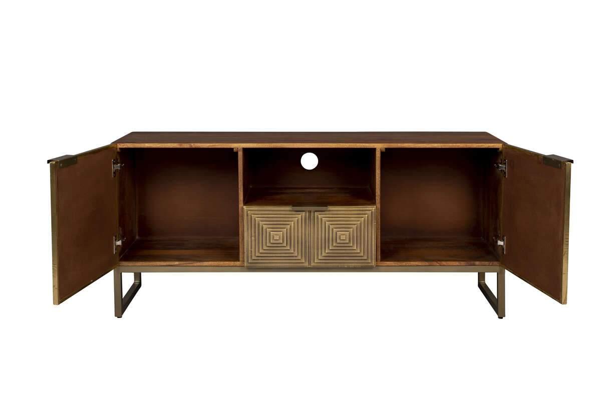 VOLAN sideboard in mango wood, Dutchbone, Eye on Design