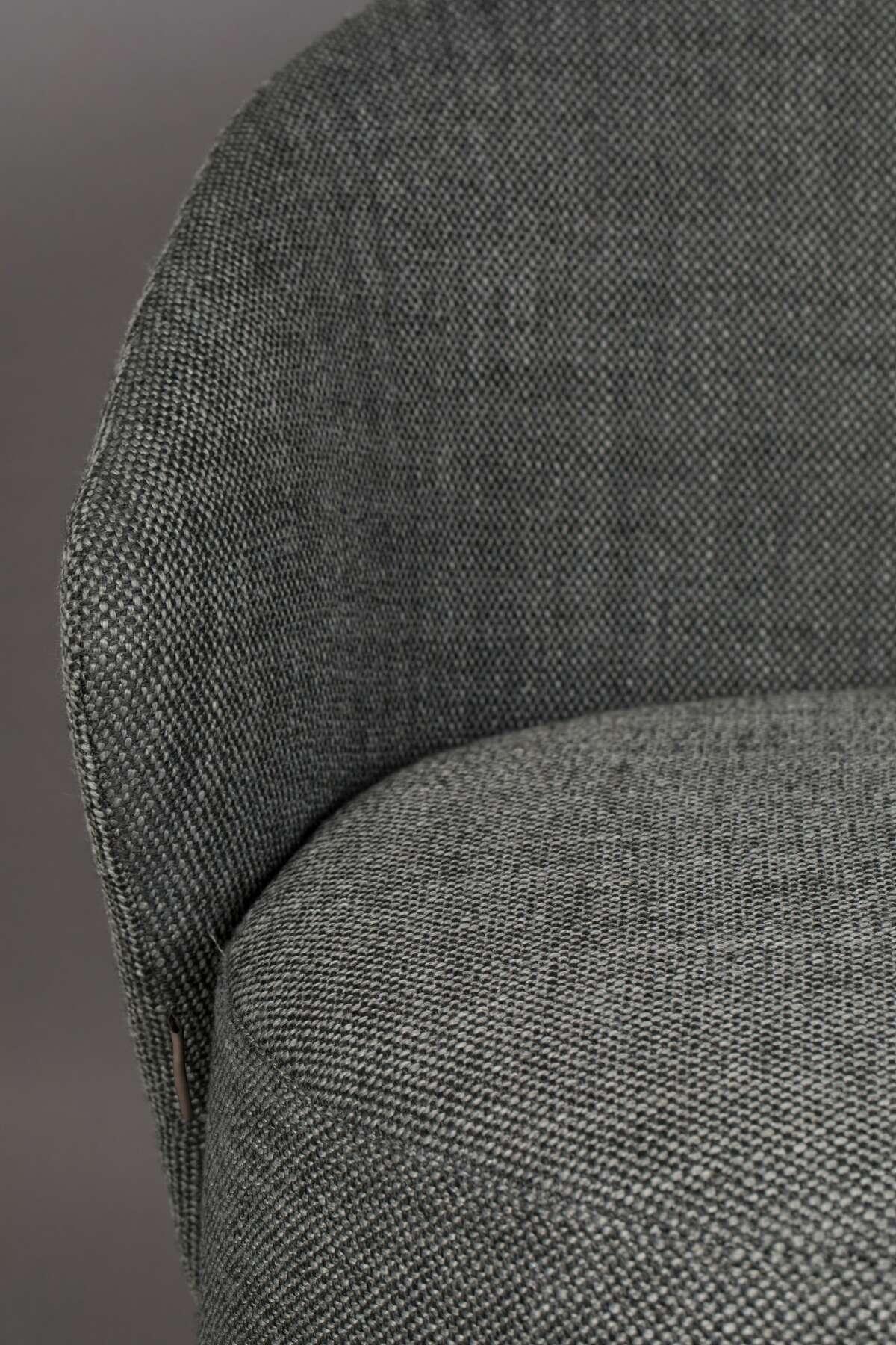 WALDO lounge armchair anthracite, Dutchbone, Eye on Design