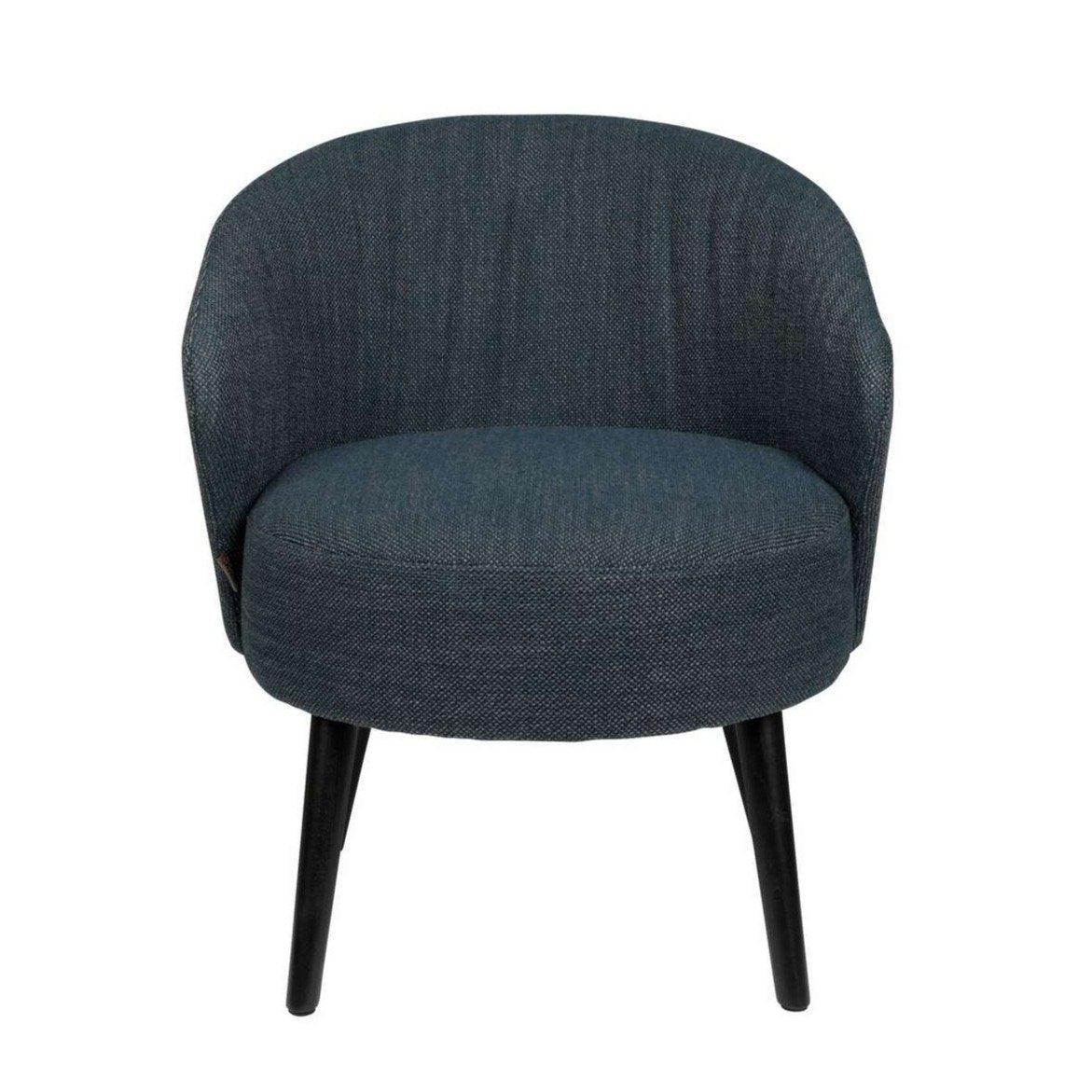 WALDO lounge chair blue, Dutchbone, Eye on Design