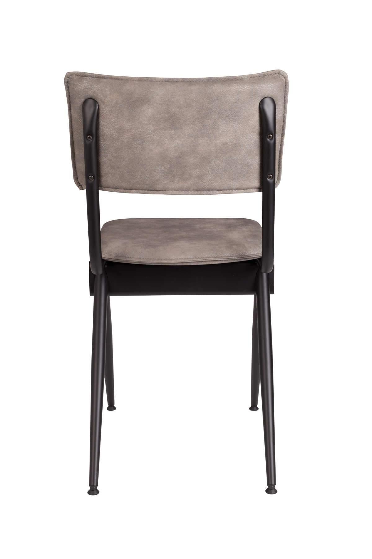 WILLOW chair eco leather grey, Dutchbone, Eye on Design