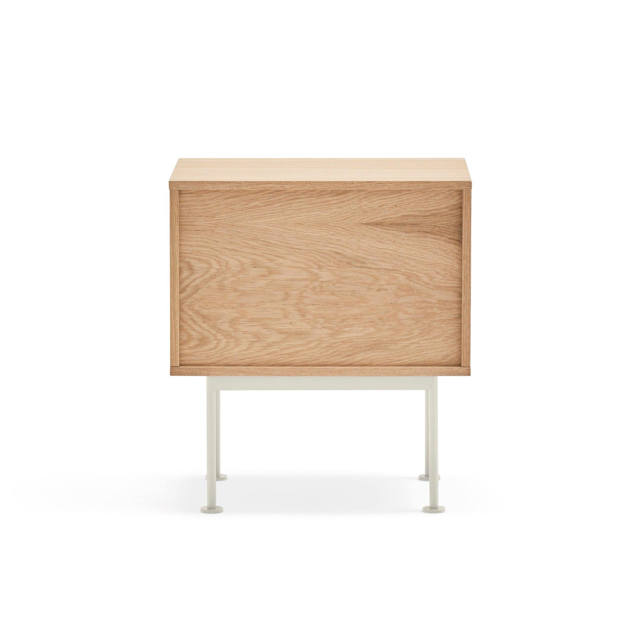 YOKO bedside cabinet cream - Eye on Design