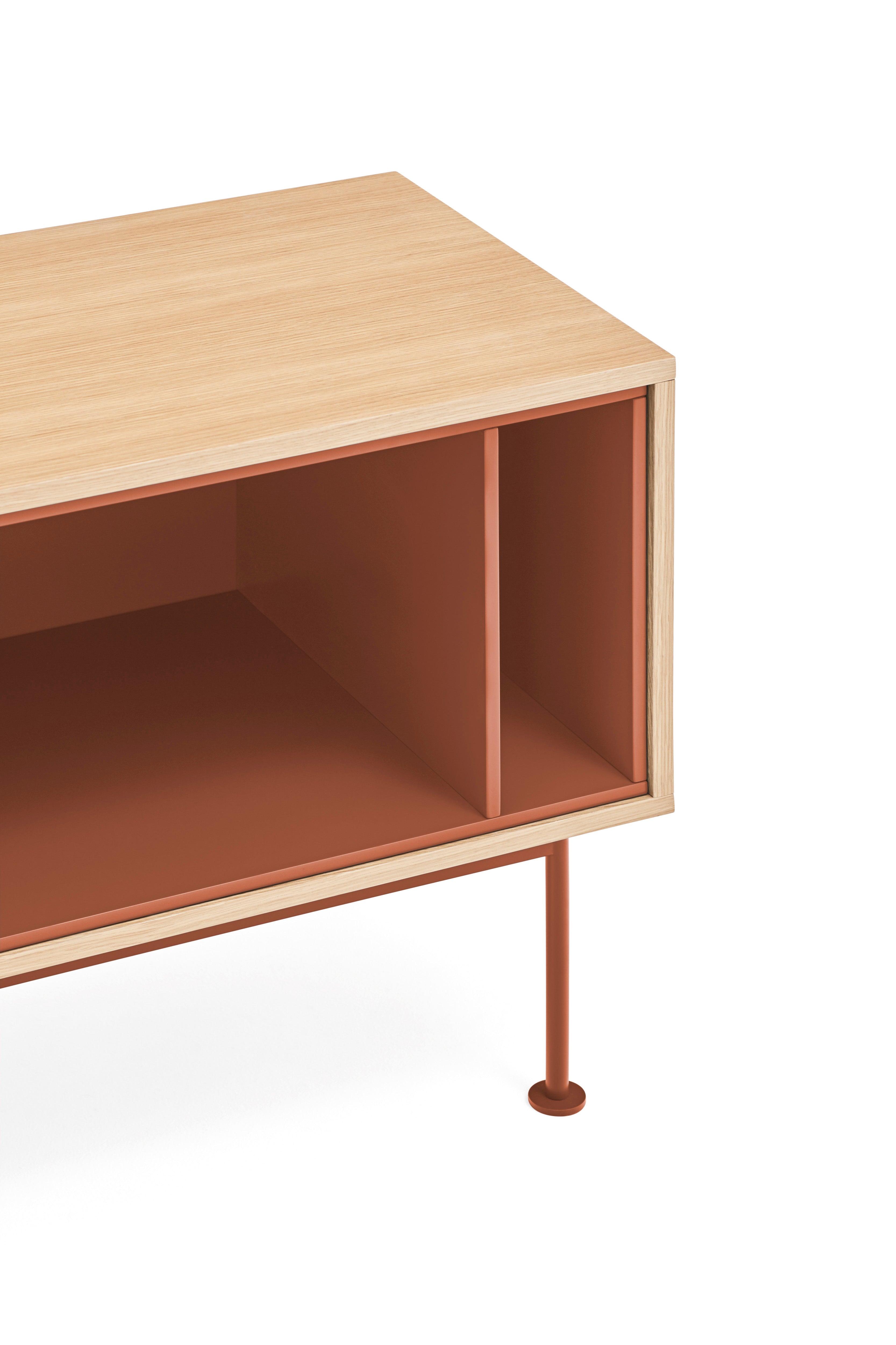 YOKO RTV cabinet red - Eye on Design